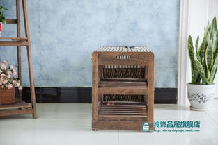 韓式田園換鞋凳鞋柜 居家收納與美觀的完美結合